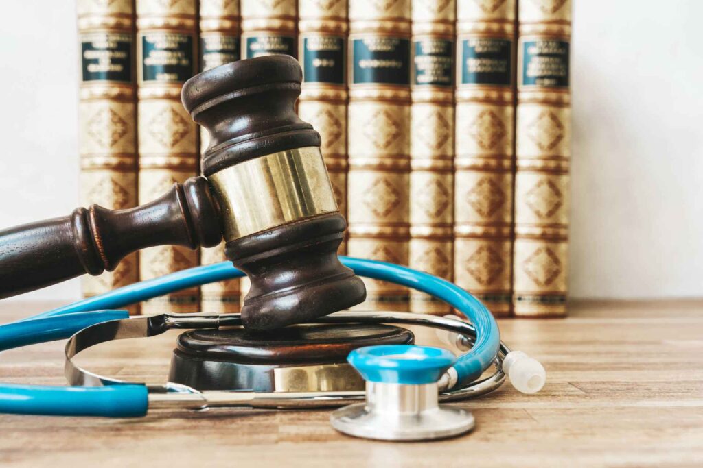 A personal injury trial