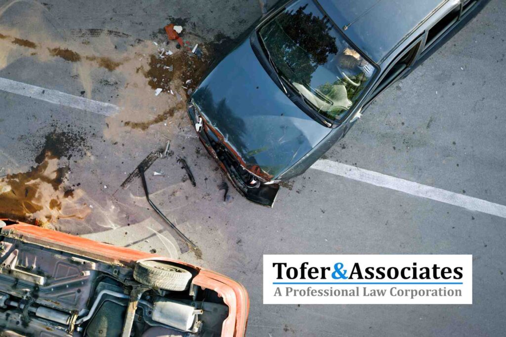 Car accident in california