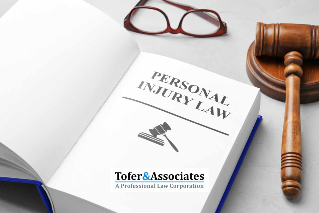 A personal injury book