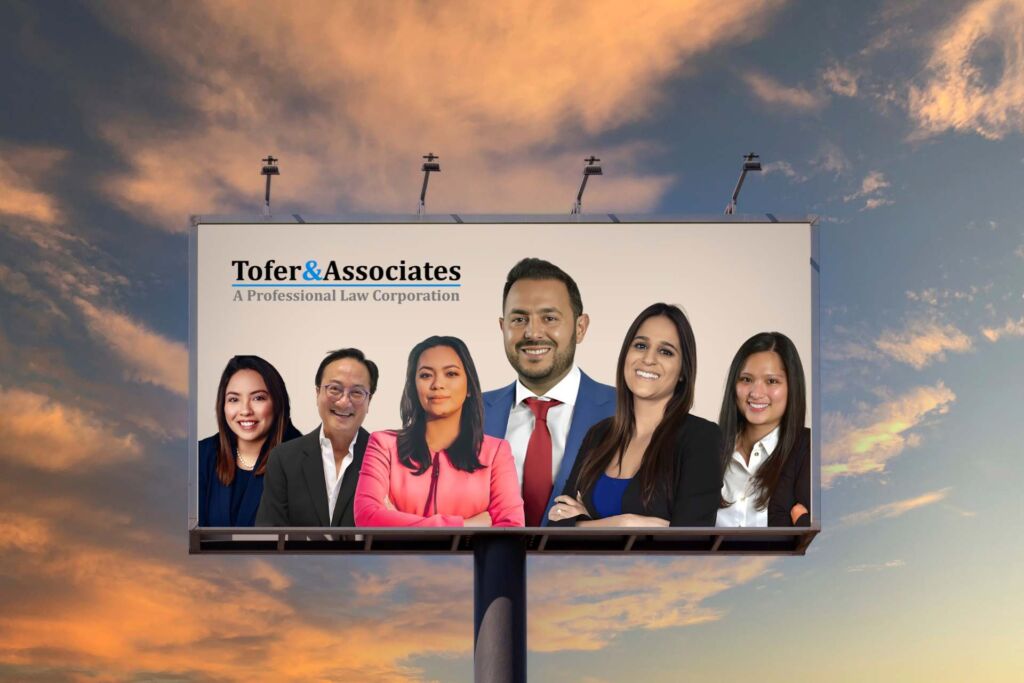 Billboard of Tofer & Associates