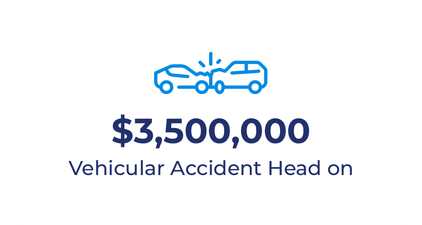 Vehicular accident Head on copy white
